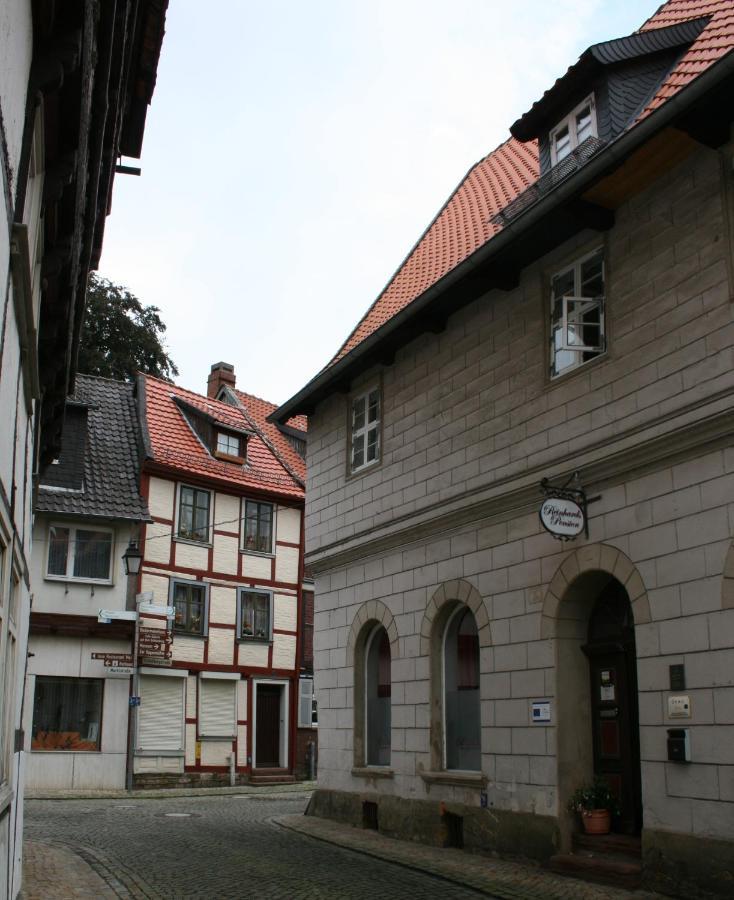 Pension-Ristorante Ventura Ehemals Reinhards Pension Hornburg  外观 照片